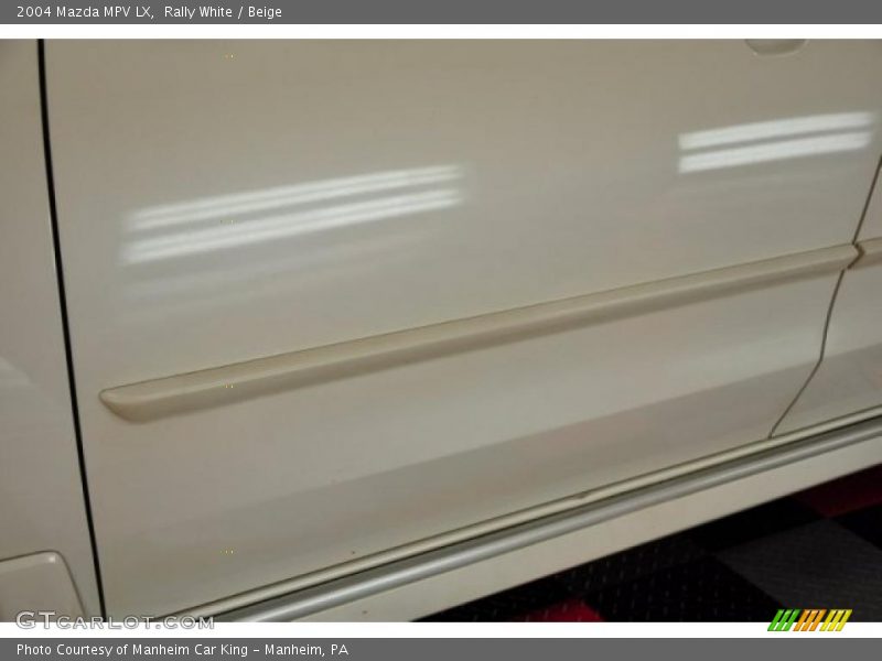Rally White / Beige 2004 Mazda MPV LX