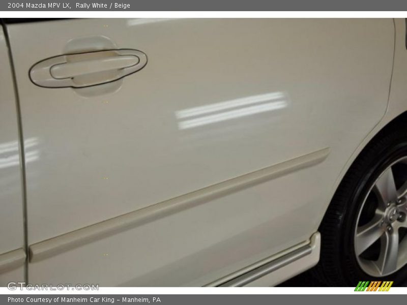 Rally White / Beige 2004 Mazda MPV LX