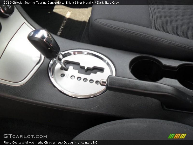 Bright Silver Metallic / Dark Slate Gray 2010 Chrysler Sebring Touring Convertible