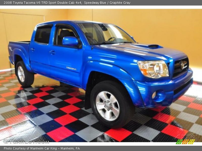  2008 Tacoma V6 TRD Sport Double Cab 4x4 Speedway Blue