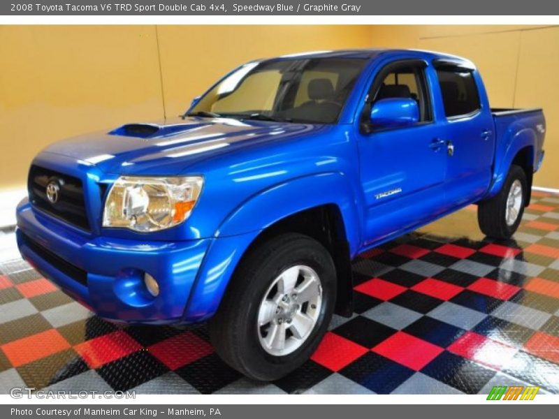 Front 3/4 View of 2008 Tacoma V6 TRD Sport Double Cab 4x4