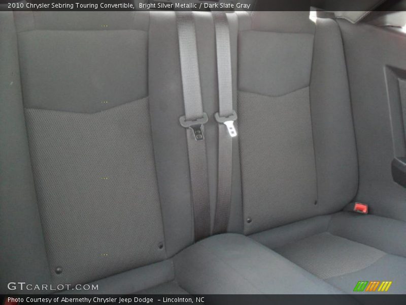 Bright Silver Metallic / Dark Slate Gray 2010 Chrysler Sebring Touring Convertible