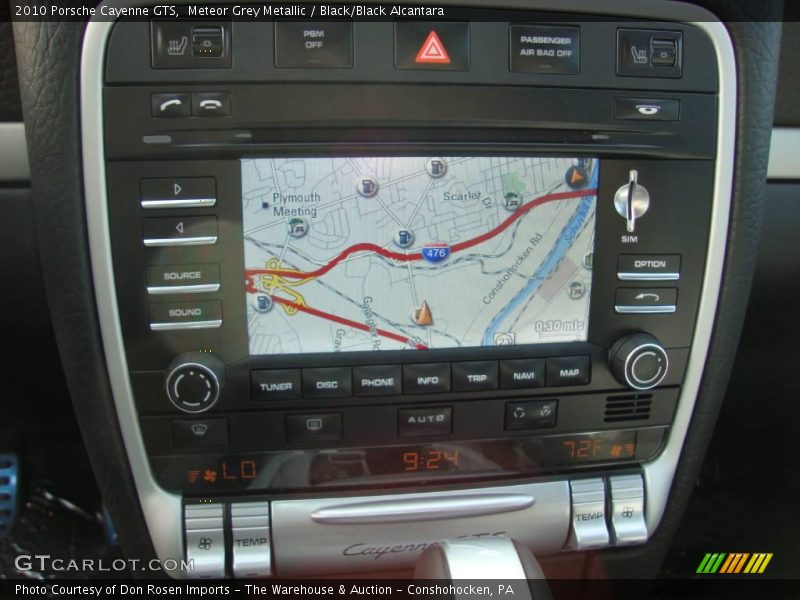 Navigation of 2010 Cayenne GTS