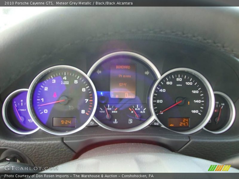 2010 Cayenne GTS GTS Gauges