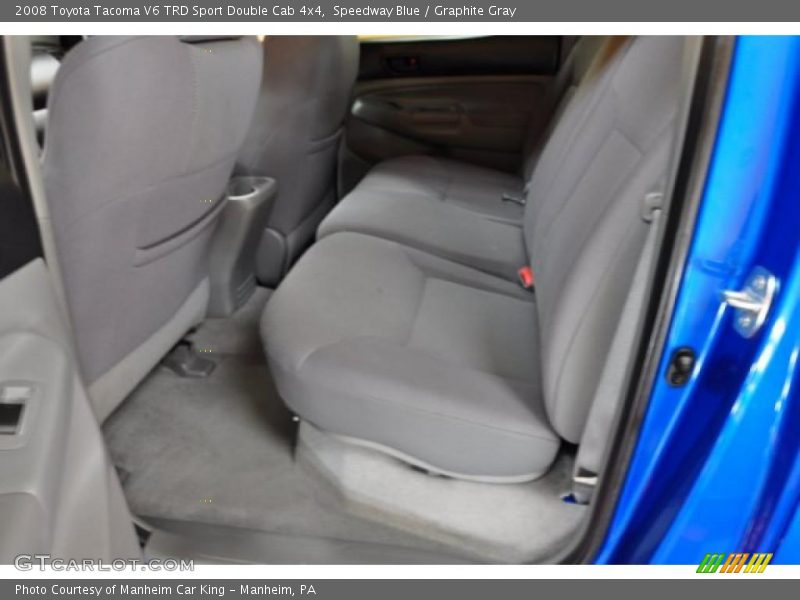 Speedway Blue / Graphite Gray 2008 Toyota Tacoma V6 TRD Sport Double Cab 4x4