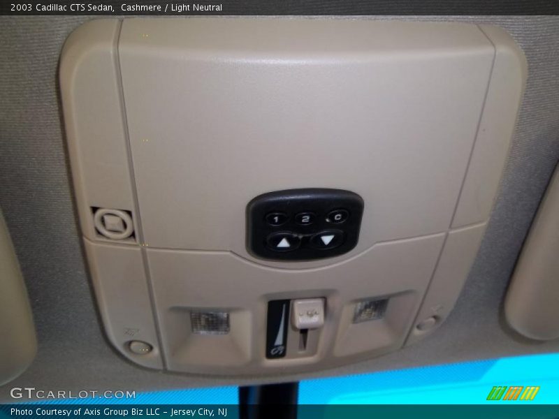 Cashmere / Light Neutral 2003 Cadillac CTS Sedan