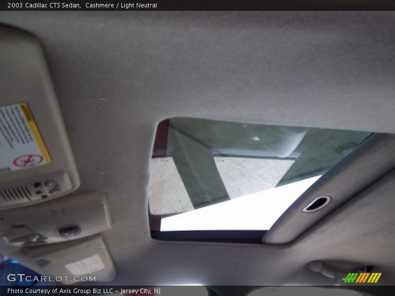 Cashmere / Light Neutral 2003 Cadillac CTS Sedan