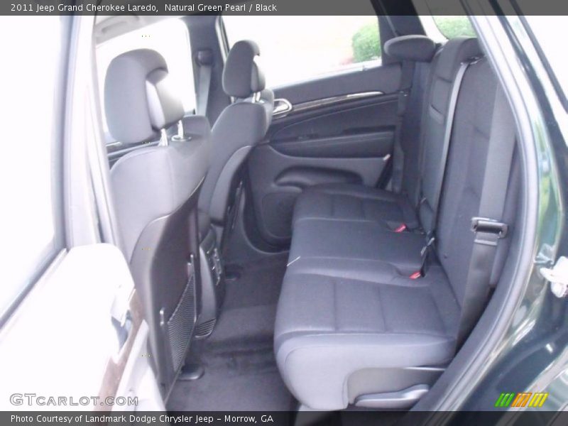 Natural Green Pearl / Black 2011 Jeep Grand Cherokee Laredo