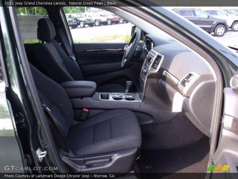 Natural Green Pearl / Black 2011 Jeep Grand Cherokee Laredo