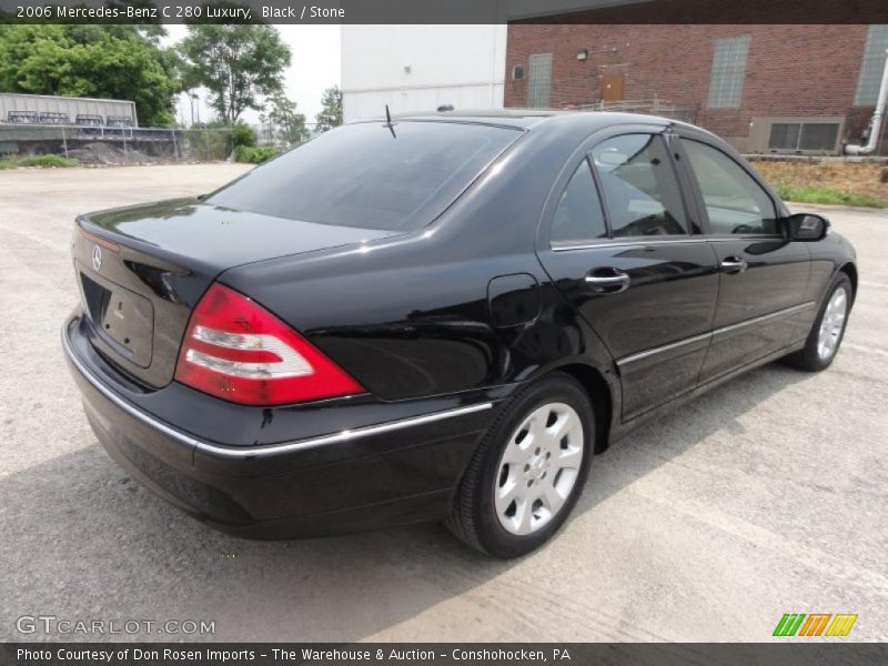 Black / Stone 2006 Mercedes-Benz C 280 Luxury