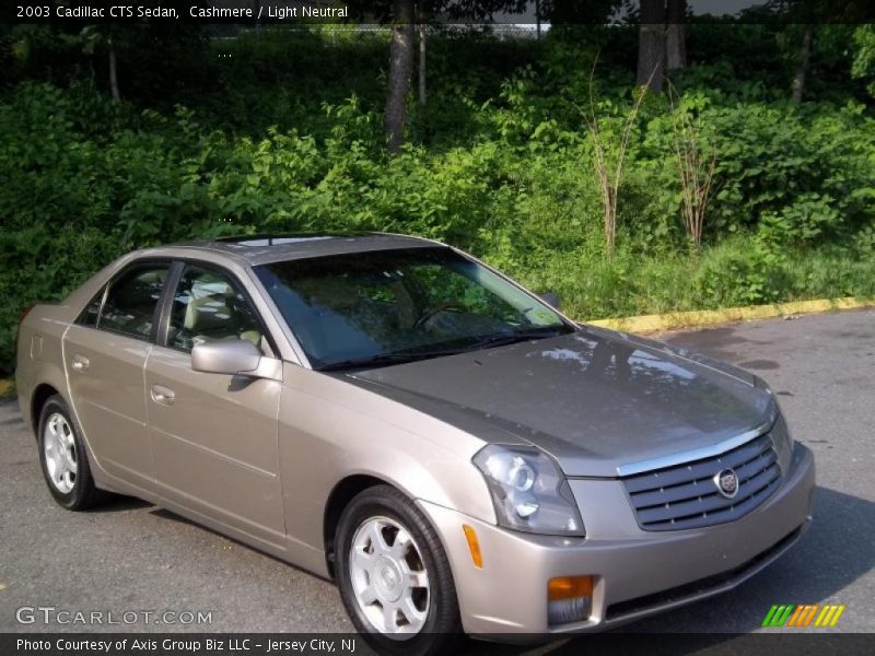 Cashmere / Light Neutral 2003 Cadillac CTS Sedan