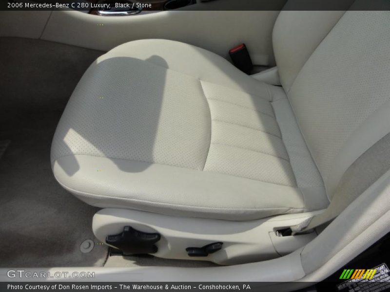 Black / Stone 2006 Mercedes-Benz C 280 Luxury