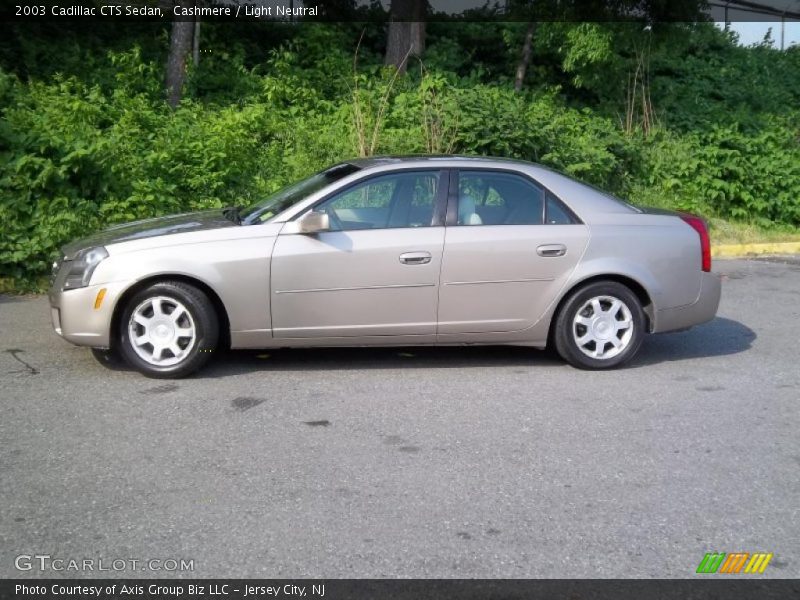 Cashmere / Light Neutral 2003 Cadillac CTS Sedan