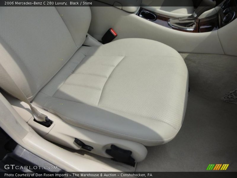 Black / Stone 2006 Mercedes-Benz C 280 Luxury