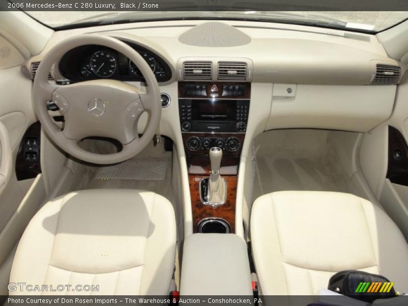 Black / Stone 2006 Mercedes-Benz C 280 Luxury