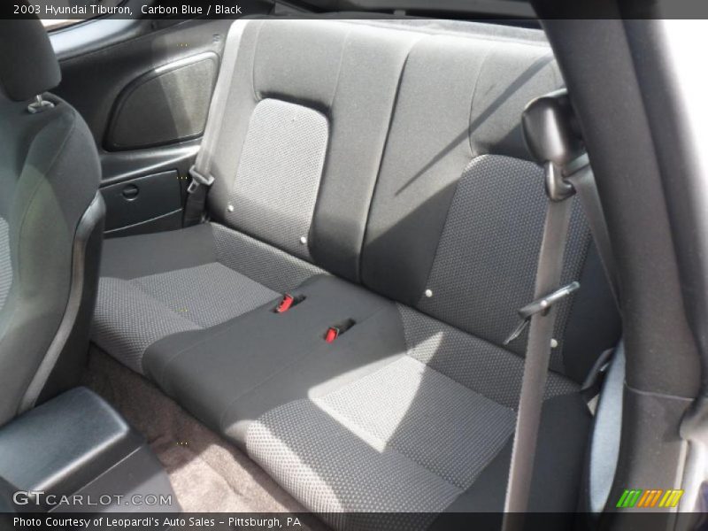  2003 Tiburon  Black Interior