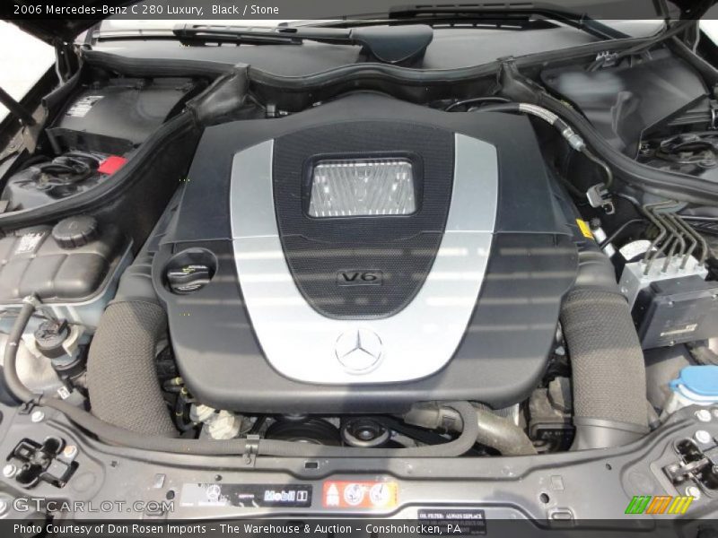 Black / Stone 2006 Mercedes-Benz C 280 Luxury