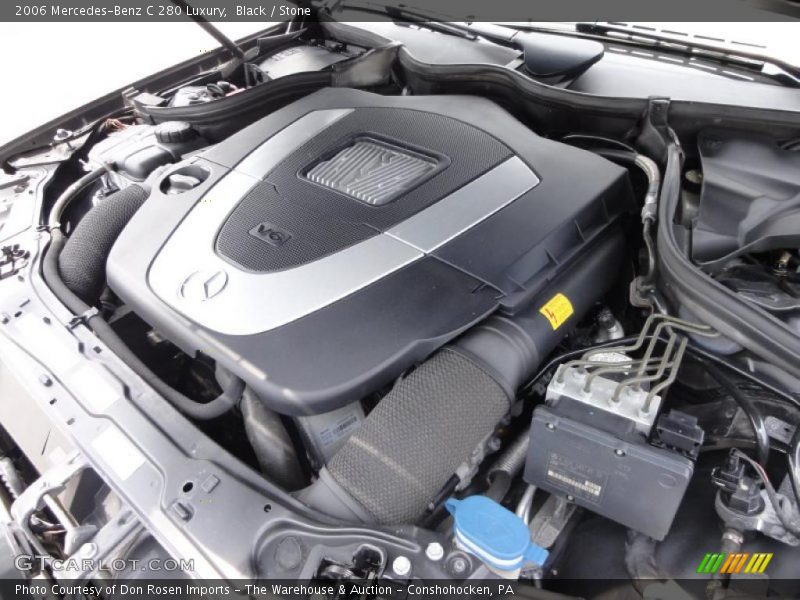 Black / Stone 2006 Mercedes-Benz C 280 Luxury