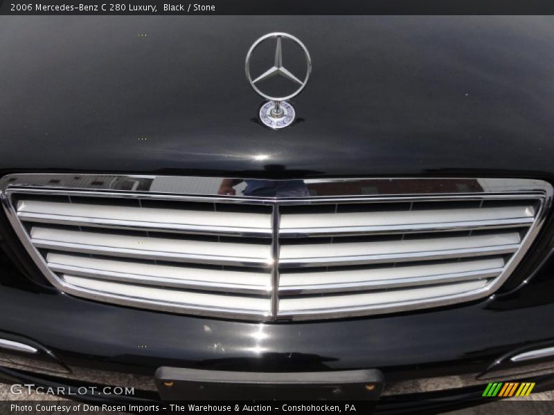 Black / Stone 2006 Mercedes-Benz C 280 Luxury