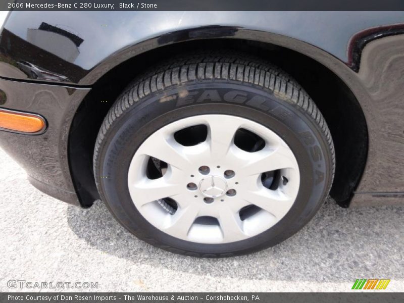 Black / Stone 2006 Mercedes-Benz C 280 Luxury