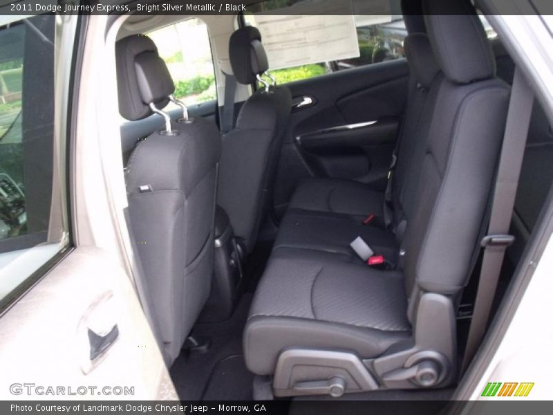 Bright Silver Metallic / Black 2011 Dodge Journey Express