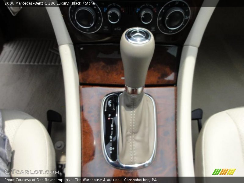 Black / Stone 2006 Mercedes-Benz C 280 Luxury