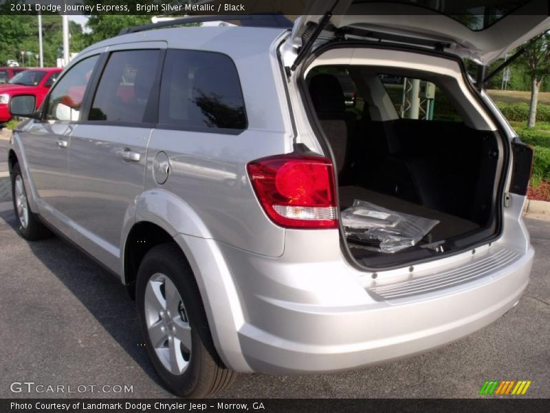 Bright Silver Metallic / Black 2011 Dodge Journey Express