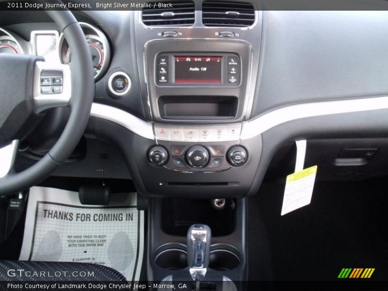 Bright Silver Metallic / Black 2011 Dodge Journey Express