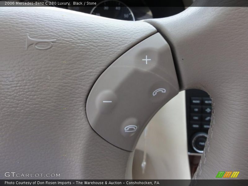 Black / Stone 2006 Mercedes-Benz C 280 Luxury