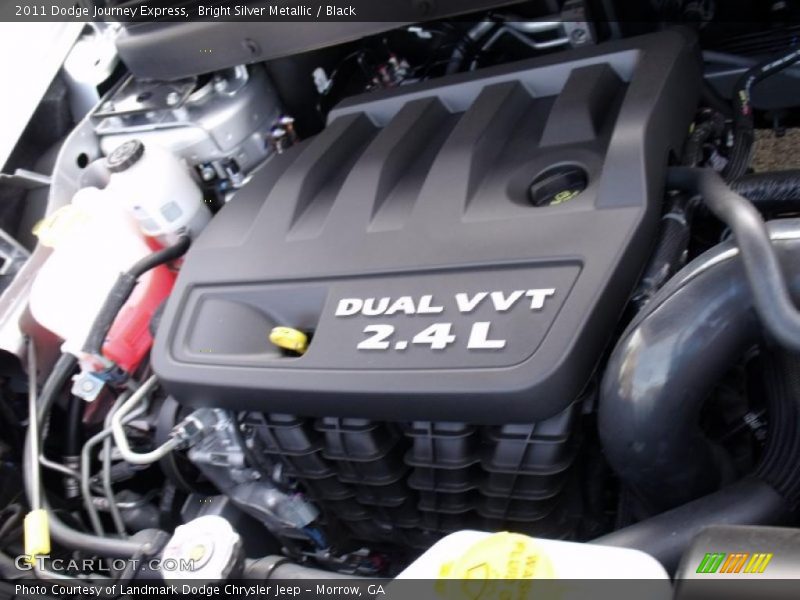 Bright Silver Metallic / Black 2011 Dodge Journey Express