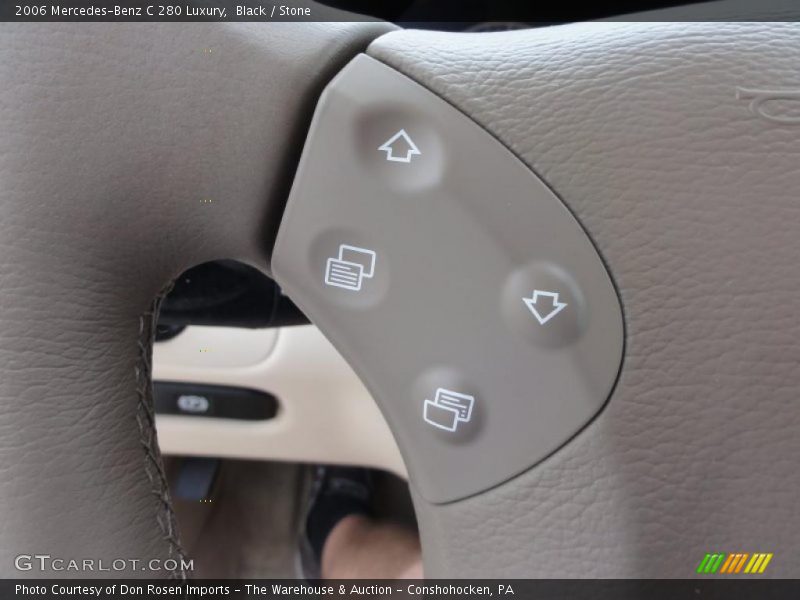 Black / Stone 2006 Mercedes-Benz C 280 Luxury