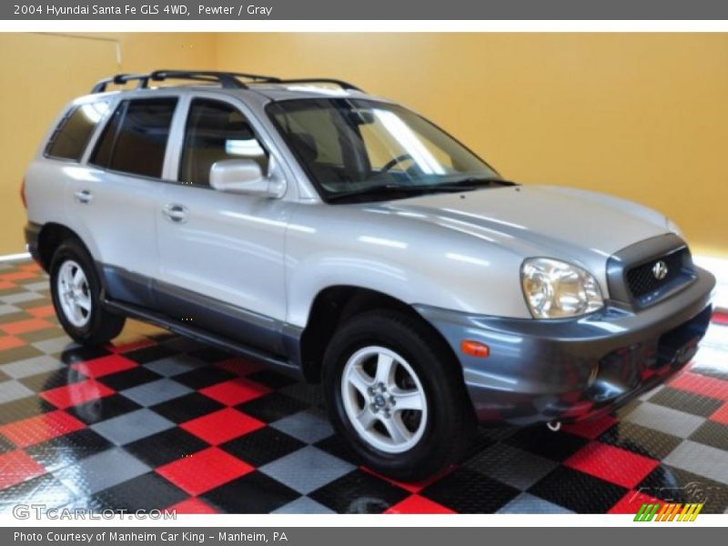 Pewter / Gray 2004 Hyundai Santa Fe GLS 4WD