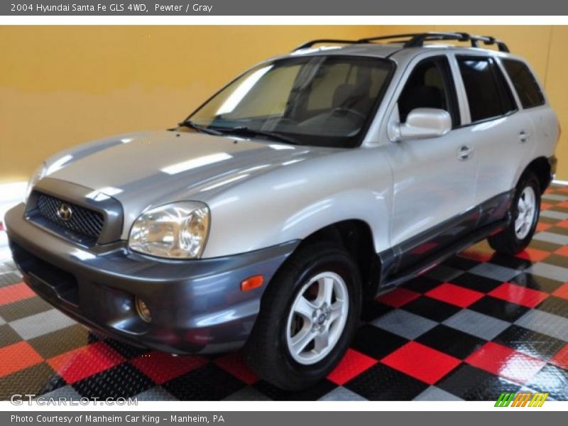 Pewter / Gray 2004 Hyundai Santa Fe GLS 4WD
