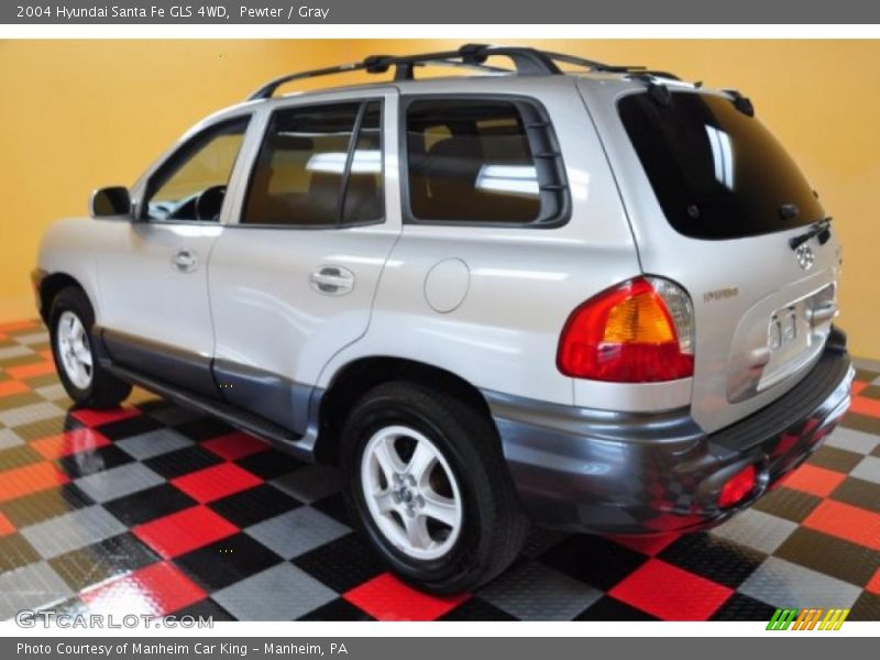 Pewter / Gray 2004 Hyundai Santa Fe GLS 4WD