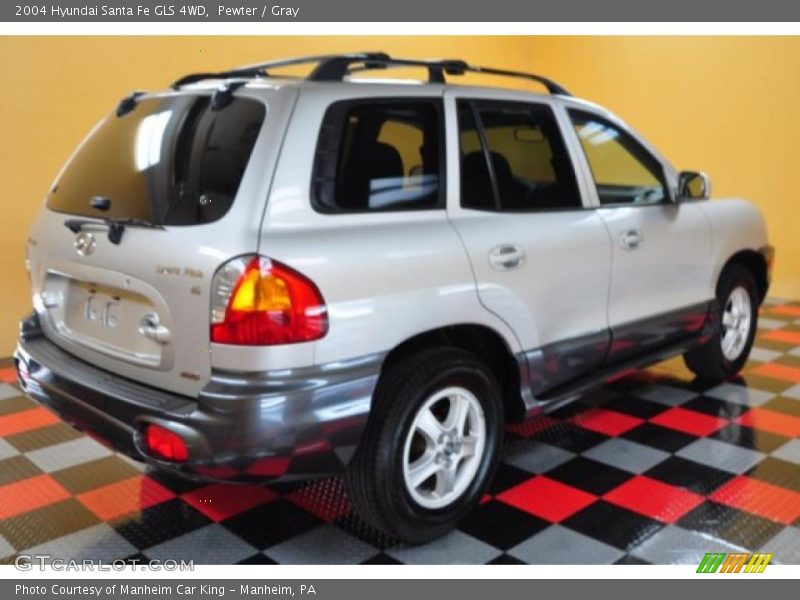 Pewter / Gray 2004 Hyundai Santa Fe GLS 4WD