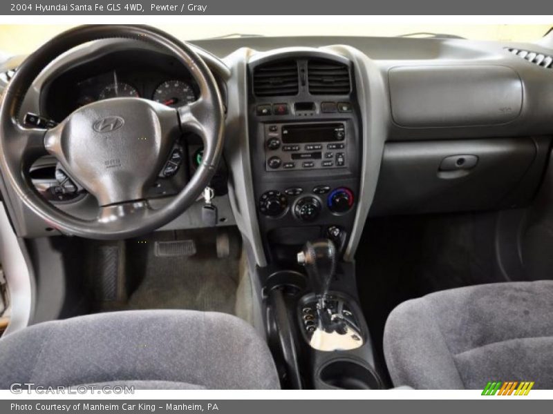 Pewter / Gray 2004 Hyundai Santa Fe GLS 4WD