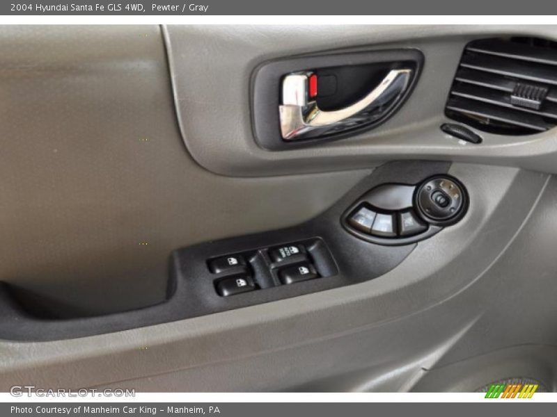 Pewter / Gray 2004 Hyundai Santa Fe GLS 4WD