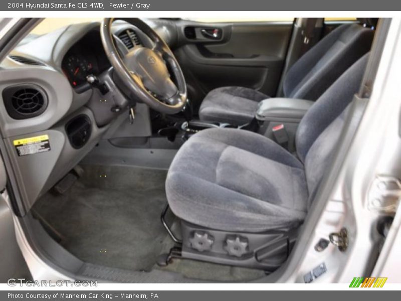 Pewter / Gray 2004 Hyundai Santa Fe GLS 4WD