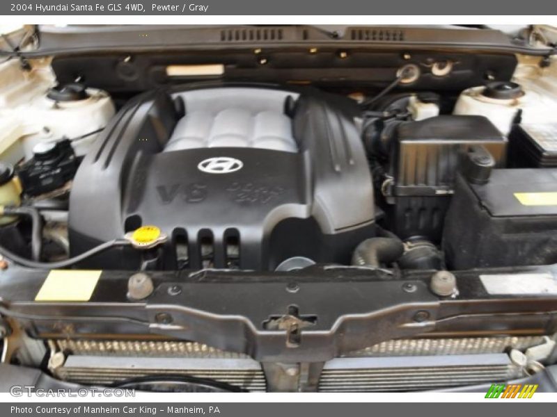 Pewter / Gray 2004 Hyundai Santa Fe GLS 4WD