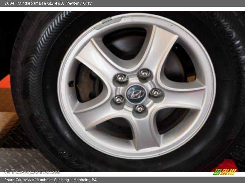 Pewter / Gray 2004 Hyundai Santa Fe GLS 4WD