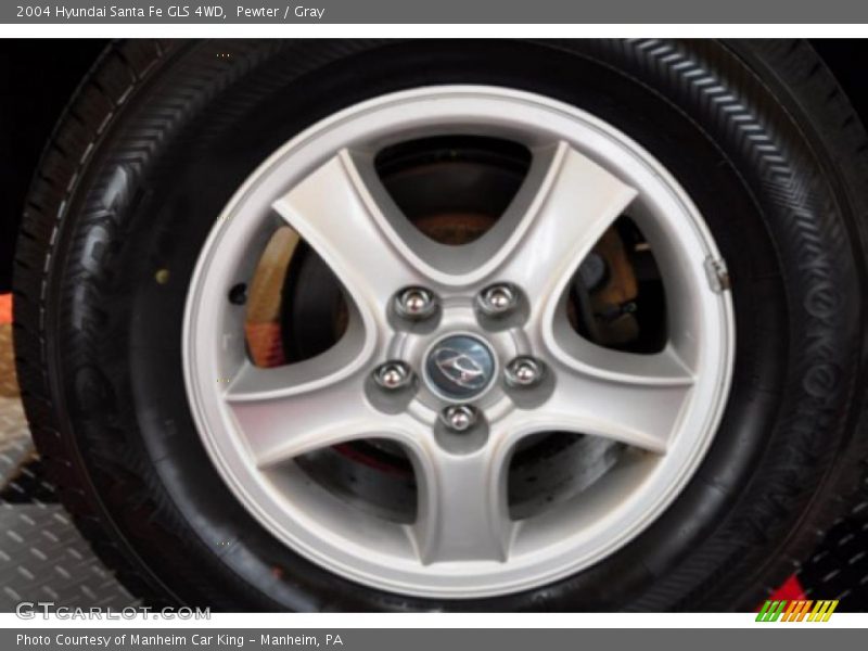 Pewter / Gray 2004 Hyundai Santa Fe GLS 4WD