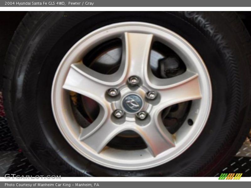 Pewter / Gray 2004 Hyundai Santa Fe GLS 4WD