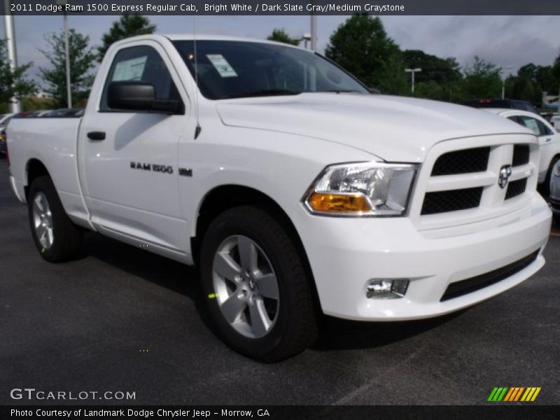 Front 3/4 View of 2011 Ram 1500 Express Regular Cab