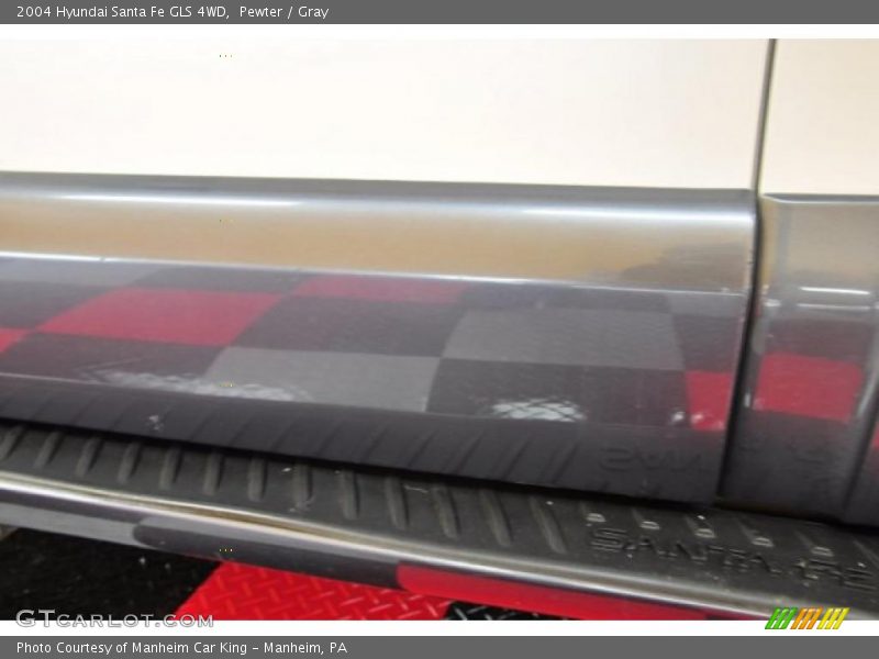 Pewter / Gray 2004 Hyundai Santa Fe GLS 4WD