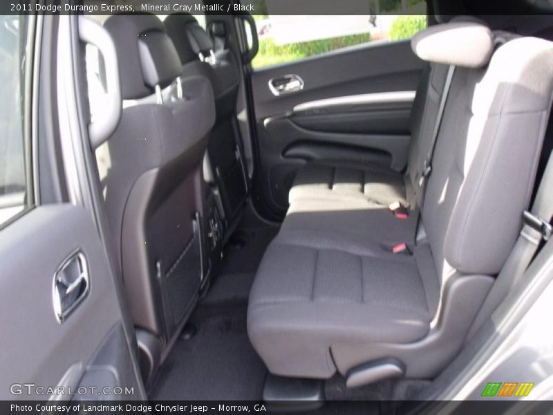 Mineral Gray Metallic / Black 2011 Dodge Durango Express
