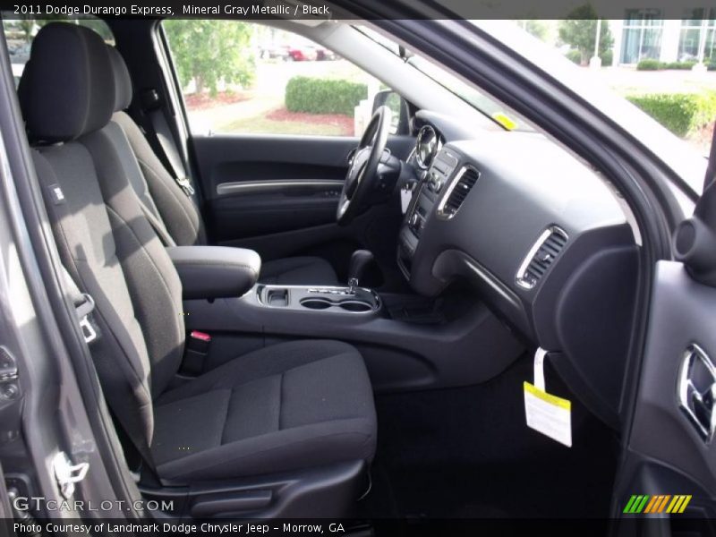Mineral Gray Metallic / Black 2011 Dodge Durango Express