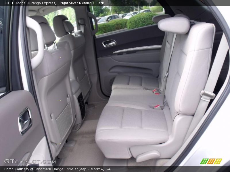 Bright Silver Metallic / Black 2011 Dodge Durango Express