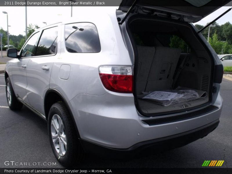 Bright Silver Metallic / Black 2011 Dodge Durango Express