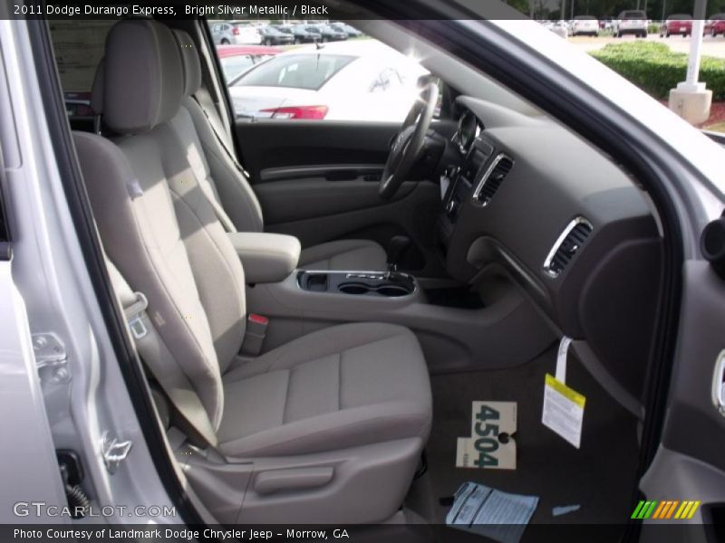 Bright Silver Metallic / Black 2011 Dodge Durango Express