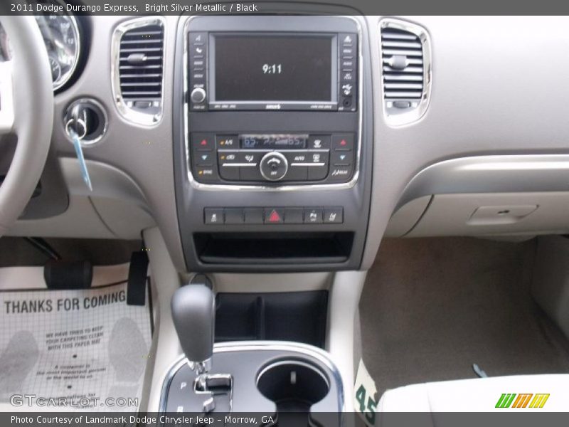Bright Silver Metallic / Black 2011 Dodge Durango Express